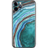 Turquoise Watercolor Geode iPhone 11 Pro Skin